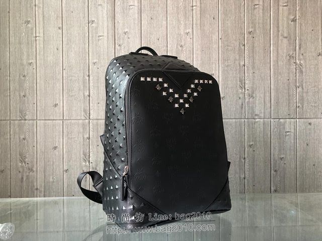 MCM雙肩背包 原單 高端Duke雙肩背包 柔軟NAPPA紋 MCM男背包  mdmc1098